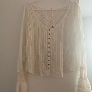 Free people blouse size L